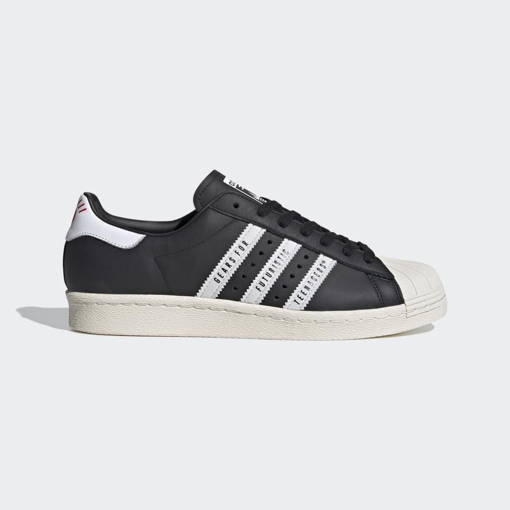 Originals Adidas Superstar 80s Human Made Barbati Romania - Negrii/Albi FY0729